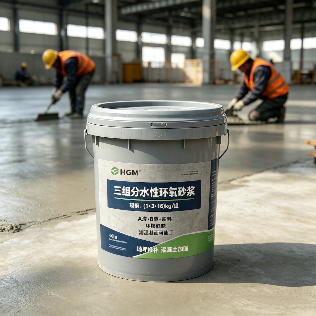 纳溪三组份水性环氧砂浆